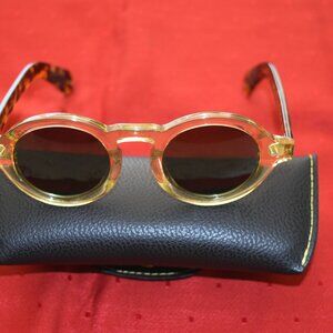 Moscot Foygel Round Acetate Sunglasses 46-22-145